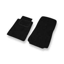 Tapis de sol feutre pour Mercedes-Benz Classe C W202 (1993-2000) - tapis de voiture - noir - DGS Autodywan