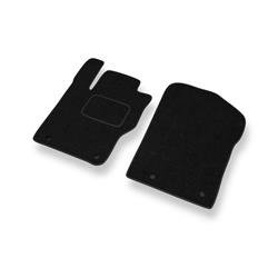 Tapis de sol feutre pour Mercedes-Benz Classe M W166 (2011-2015) - tapis de voiture - noir - DGS Autodywan