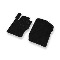 Tapis de sol feutre pour Mercedes-Benz GL X164 (2006-2012) - tapis de voiture - noir - DGS Autodywan