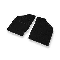 Tapis de sol feutre pour Mitsubishi L200 III (2001-2006) - tapis de voiture - noir - DGS Autodywan