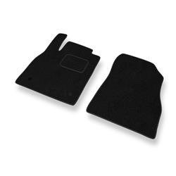 Tapis de sol feutre pour Nissan Micra V (2017-....) - tapis de voiture - noir - DGS Autodywan