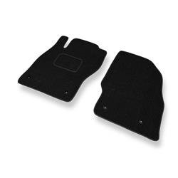 Tapis de sol feutre pour Opel Adam (2013-2019) - tapis de voiture - noir - DGS Autodywan