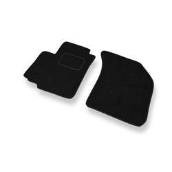 Tapis de sol feutre pour Opel Agila B (2008-2014) - tapis de voiture - noir - DGS Autodywan