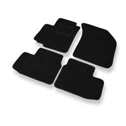 Tapis de sol feutre pour Opel Agila B (2008-2014) - tapis de voiture - noir - DGS Autodywan