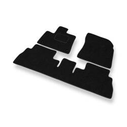 Tapis de sol feutre pour Opel Combo E (2018-....) - tapis de voiture - noir - DGS Autodywan