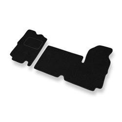 Tapis de sol feutre pour Opel Movano I (1+1) (1999-2003) - tapis de voiture - noir - DGS Autodywan