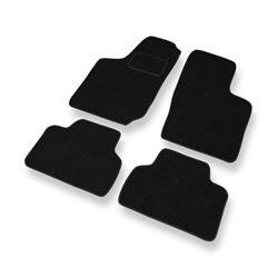 Tapis de sol feutre pour Opel Tigra A (1994-2000) - tapis de voiture - noir - DGS Autodywan