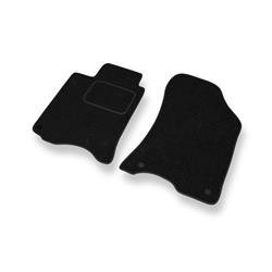 Tapis de sol feutre pour Renault Laguna II (2000-2007) - tapis de voiture - noir - DGS Autodywan