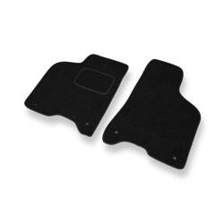 Tapis de sol feutre pour SEAT Arosa I (1997-2000) - tapis de voiture - noir - DGS Autodywan