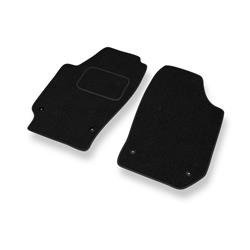 Tapis de sol feutre pour SEAT Cordoba II 6L (2002-2009) - tapis de voiture - noir - DGS Autodywan