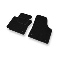 Tapis de sol feutre pour SEAT Leon II (2005-2012) - tapis de voiture - noir - DGS Autodywan