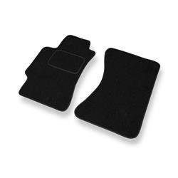 Tapis de sol feutre pour Saab 9-2X I (2004-2006) - tapis de voiture - noir - DGS Autodywan