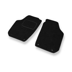 Tapis de sol feutre pour Skoda Roomster I (2006-2015) - tapis de voiture - noir - DGS Autodywan