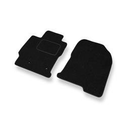 Tapis de sol feutre pour Toyota Prius II (2002-2009) - tapis de voiture - noir - DGS Autodywan