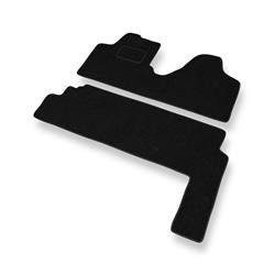 Tapis de sol feutre pour Toyota ProAce I (2013-2016) - tapis de voiture - noir - DGS Autodywan