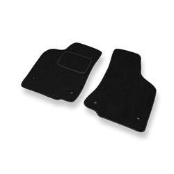 Tapis de sol feutre pour Volkswagen Polo III (1994-2001) - tapis de voiture - noir - DGS Autodywan