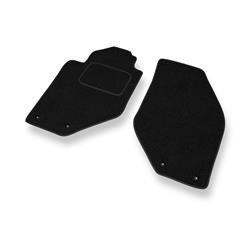 Tapis de sol feutre pour Volvo C70 I (1997-2006) - tapis de voiture - noir - DGS Autodywan