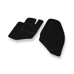 Tapis de sol feutre pour Volvo S80 I (1998-2006) - tapis de voiture - noir - DGS Autodywan