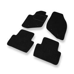 Tapis de sol feutre pour Volvo XC70 I (2000-2007) - tapis de voiture - noir - DGS Autodywan