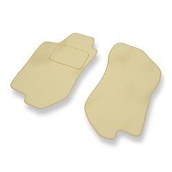 Tapis de sol velours pour Alfa Romeo 145 I (1994-2001) - Premium tapis de voiture - beige - DGS Autodywan