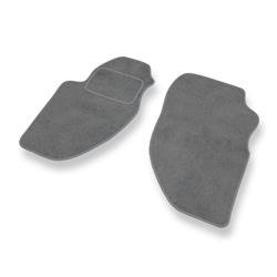 Tapis de sol velours pour Alfa Romeo 166 I (1998-2003) - Premium tapis de voiture - gris - DGS Autodywan