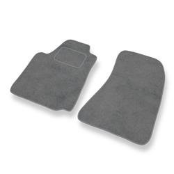Tapis de sol velours pour Alfa Romeo Giulietta (2010-2020) - Premium tapis de voiture - gris - DGS Autodywan