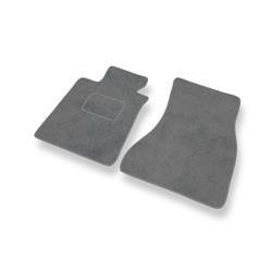 Tapis de sol velours pour BMW 5 G31 (2017-....) - Premium tapis de voiture - gris - DGS Autodywan