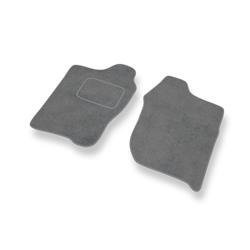 Tapis de sol velours pour Suzuki Jimny (1998-....) - Premium tapis de voiture - gris - DGS Autodywan