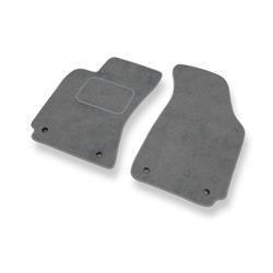 Tapis de sol velours pour Volkswagen Passat B5 (1996-2005) - Premium tapis de voiture - gris - DGS Autodywan