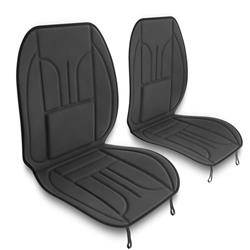 Couvre-sièges profilées adaptées pour sièges d'auto - Auto-Dekor - Akcent 1+1 (gris)