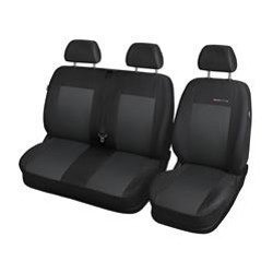 Housses de siège sur mesure pour Opel Vivaro II Fourgon (2014-2019) seulement les sièges avant - housse siege voiture - couverture siege - Auto-Dekor - Elegance - P-3