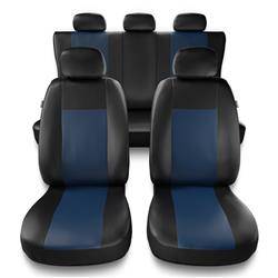 Housses de siège universelles pour BMW X3 E83, F25, G01 (2003-2019) - housse siege voiture universelles - couverture siege - bleu - Auto-Dekor - Comfort