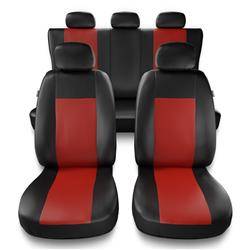 Housses de siège universelles pour BMW X5 E53, E70, F15, G05 (2000-2019) - housse siege voiture universelles - couverture siege - rouge - Auto-Dekor - Comfort