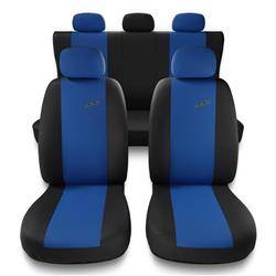 Housses de siège universelles pour Hyundai Elantra III, IV, V, VI, VII (2000-....) - housse siege voiture universelles - couverture siege - bleu - Auto-Dekor - XR