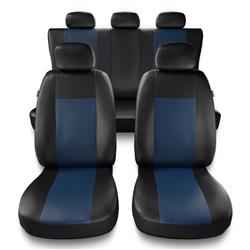 Housses de siège universelles pour Mazda 3 I, II, III (2003-2019) - housse siege voiture universelles - couverture siege - bleu - Auto-Dekor - Comfort