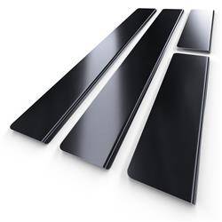 Protections de seuils de portes en acier pour Citroen C4 III Hayon (5 portes) - (2020-....) - Croni - Standard - noir (surface poncée)