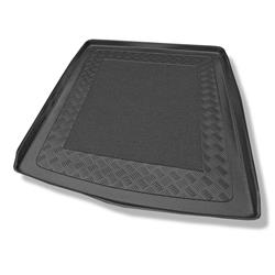 Tapis de coffre pour Audi A6 C6 Avant (03.2005-2011) - bac de coffre - protection de coffre voiture - Aristar - Standard - modèles avec système des rails de fixation dans le coffre; aussi pour la version Allroad Quattro