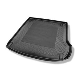 Tapis de coffre pour Hyundai Santa Fe II CM SUV (04.2006-08.2012) - bac de coffre - protection de coffre voiture - Aristar - Standard - 7 places; 3me rangée abaissée