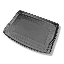 Tapis de coffre pour Kia Niro Crossover (08.2016-05.2022) - bac de coffre - protection de coffre voiture - Aristar - Standard - avec / sans subwoofer; coffre supérieur (avec rangement); cavité droite amovible dans les modèles avec batteries PHEV (Hybrid)