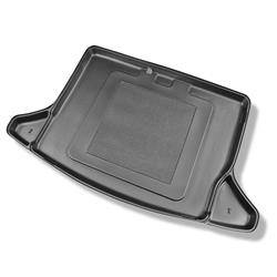 Tapis de coffre pour Kia Niro Crossover (08.2016-05.2022) - bac de coffre - protection de coffre voiture - Aristar - Standard - coffre inférieur (sans rangement); cavité droite et gauche amovible dans les modèles avec batteries et / ou subwoofer