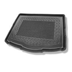 Tapis de coffre pour Nissan Qashqai II J11 Crossover (02.2014-05.2021) - bac de coffre - protection de coffre voiture - Aristar - Standard - coffre inférieur ; avec kit de réparation (Acenta & Tekna) & tous les modèles (Visia); avec roue de secours taille