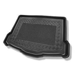 Tapis de coffre pour Nissan Qashqai II J11 Crossover (02.2014-05.2021) - bac de coffre - protection de coffre voiture - Aristar - Standard - coffre inférieur avec roue è usage temporaire (plancher double enlevé du coffre)