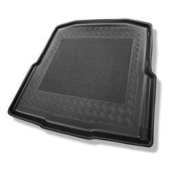 Tapis de coffre pour Skoda Octavia III 5E Break (05.2013-05.2020) - bac de coffre - protection de coffre voiture - Aristar - Standard - coffre inférieur (sans plancher multi-fonctions)