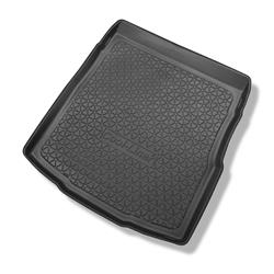 Tapis de coffre pour Volkswagen Passat B8 Berline (12.2014-12.2021) - bac de coffre - protection de coffre voiture - Aristar - Cool liner - coffre supérieur ; avec roue de secours taille normale