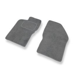 Tapis de sol velours pour Alfa Romeo 147 (2000-2010) - Premium tapis de voiture - gris - DGS Autodywan