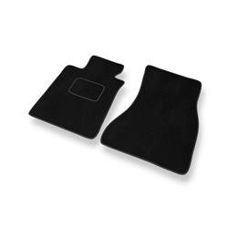 Tapis de sol velours pour BMW 5 G31 (2017-....) - Premium tapis de voiture - noir - DGS Autodywan