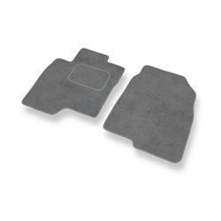 Tapis de sol velours pour Chevrolet Captiva II (2011-....) - Premium tapis de voiture - gris - DGS Autodywan