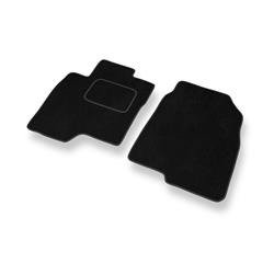 Tapis de sol velours pour Chevrolet Captiva II (2011-....) - Premium tapis de voiture - noir - DGS Autodywan
