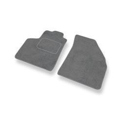 Tapis de sol velours pour Chevrolet Rezzo (2004-2008) - Premium tapis de voiture - gris - DGS Autodywan