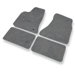 Tapis de sol velours pour Chrysler 300C I (2005-2010) - Premium tapis de voiture - gris - DGS Autodywan